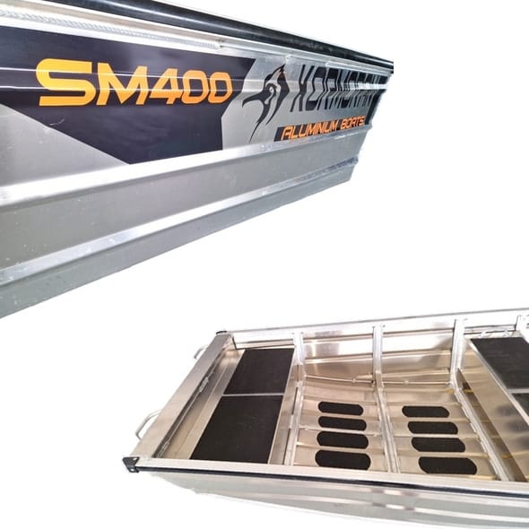 BARCA ALUMINIU KORMORAN SM-400-L cizmă lungă - imagine 3